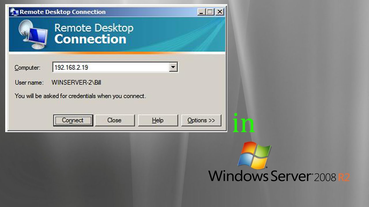 no remote desktop servers available